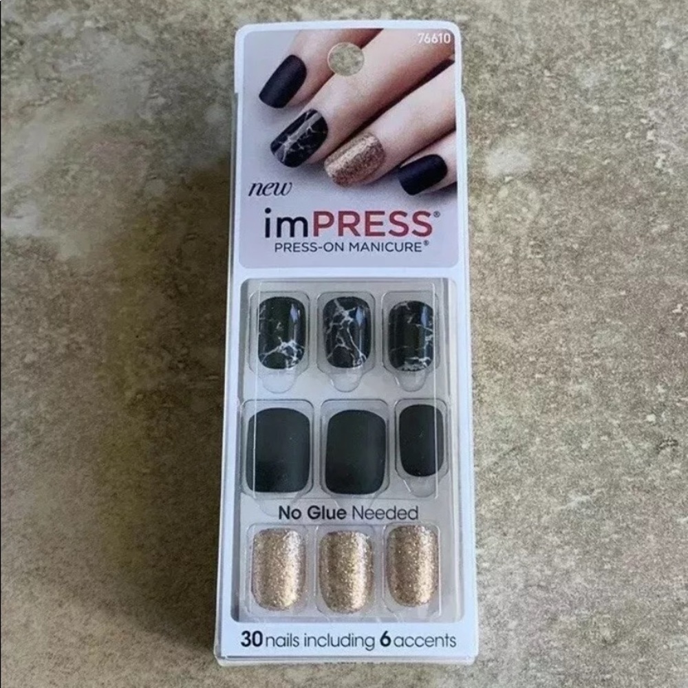 New imPRESS (KISS) Press-on Nails in Yeah Boy